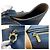 Gancini Salvatore Ferragamo blauer Leder-Tote-Bag - Ansicht 11
