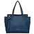 Gancini Salvatore Ferragamo blauer Leder-Tote-Bag - Ansicht 2