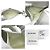 Everyday Balenciaga White Bi-fold Leather Wallet - view 4