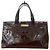 Louis Vuitton Wilshire PM Brown Vernis Handtasche Braun