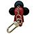 Charm per Borsa Vivienne Diver di Louis Vuitton Nero Rosso - vista 4
