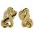 Orecchini a lobo in oro 18K Tiffany & Co. Paloma Picasso D'oro - vista 2