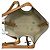 Borsa Tote Tod's T-Timeless Medium Marrone - vista 6