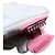 Clip per capelli Gucci rosa con cristalli intrecciati - vista 8