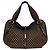 Bittersweet Céline Borsa Tote Celine in tela marrone e pelle