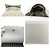 Pochette per telefono Fendi in pelle e pelliccia beige bianco - vista 4