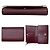 Cartera Bi-Fold Cartier en Bordeaux Burdeos - vista 3