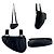 Borsa Saddle in nylon nero Christian Dior - vista 3