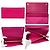 Prada Fuxia Bi-Fold Long Wallet Pink Fuschia - Ansicht 4