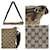 Borsa a tracolla Gucci beige e marrone - vista 7