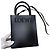 Borsa a 2 modi in pelle nera Loewe Nero - vista 9