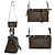 Borsa a tracolla 2-way Fendi By The Way Marrone Beige - vista 3