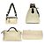 Borsa a tracolla 2-way Fendi Marrone Nero Beige - vista 3