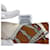 Hermès Sciarpa in seta multicolore Hermes Grand Apparat Blu Beige  - vista 6