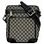 Bolso de mano Céline Marrón Negro Cuero Nylon Castaño - vista 2