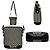 Bolso de mano Céline Marrón Negro Cuero Nylon Castaño - vista 3