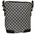 Bolso de mano Céline Marrón Negro Cuero Nylon Castaño - vista 8