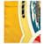 Sciarpa in seta gialla Hermès - BELLES AMURES Giallo  - vista 6