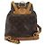 Louis Vuitton Vintage Montsouris Monogram Canvas PM Marron - vue 2