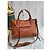 City Borsa Balenciaga Velo in pelle di agnello Cognac Beige - vista 18