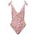 Autre Marque Lala Berlin Izzie Kutiya Sunset One-Piece Swimsuit Pink White Golden