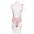 Autre Marque Lala Berlin Izzie Kutiya Sunset One-Piece Swimsuit Pink White Golden - view 4