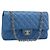 Chanel Matelassé Lambskin leather 25 Blu