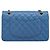 Chanel Matelassé Lambskin leather 25 Blu - vista 2
