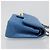 Chanel Matelassé Lambskin leather 25 Blu - vista 3