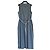 Vestido sin mangas Max Mara de algodón Azul claro