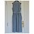 Vestido sin mangas Max Mara de algodón Azul claro - vista 4