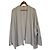 Adolfo Dominguez beiger Strickcardigan mit Metallic-Effekt Grau