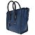 Céline Celine Luggage Smooth Leather Nano Blu - vista 3