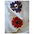 Camiseta Escada blanca de algodón con flores de strass Blanco Roja Azul Amarillo - vista 5