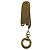 Collana lunga con lente d'ingrandimento Chanel D'oro