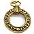 Collana lunga con lente d'ingrandimento Chanel D'oro - vista 3