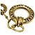 Collana lunga con lente d'ingrandimento Chanel D'oro - vista 4
