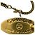 Collana a catena lunga con medaglione traforato Coco Mark di Chanel D'oro - vista 4