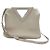 Borsa a Spalla Triangle Small Point Bottega Veneta Bianco Crudo