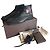 Louis Vuitton Sneakers Alte in Pelle Nera con Patch Nero