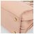 SAINT LAURENT Sac De Jules Hand Bag Leather 2way Pink Gold Auth ka4847V Rosa D'oro - vista 17