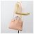 SAINT LAURENT Sac De Jules Hand Bag Leather 2way Pink Gold Auth ka4847V Rosa D'oro - vista 26