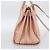 SAINT LAURENT Sac De Jules Hand Bag Leather 2way Pink Gold Auth ka4847V Rosa D'oro - vista 3