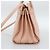 SAINT LAURENT Sac De Jules Hand Bag Leather 2way Pink Gold Auth ka4847V Rosa D'oro - vista 4