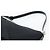 Borsa a tracolla FENDI Mamma Baguette in jersey di cotone nero e argento Auth 187506V - vista 8