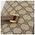 Borsa GUCCI GG Supreme in PVC Beige Oro 002 39 6842 Auth ka4795 D'oro - vista 10