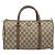 Borsa GUCCI GG Supreme in PVC Beige Oro 002 39 6842 Auth ka4795 D'oro - vista 13