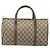 Borsa GUCCI GG Supreme in PVC Beige Oro 002 39 6842 Auth ka4795 D'oro - vista 2