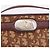 Borsa a Spalla Christian Dior Trotter Canvas Rosso Oro Auth 187757 D'oro - vista 17