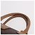 Céline Bolso CELINE Macadam Canvas PVC Cuero Marrón Oro Auth 187773A Castaño Dorado - vista 14